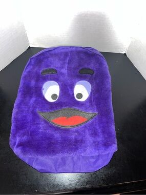 1995 McDonald's Grimace Mini Backpack Vintage RARE